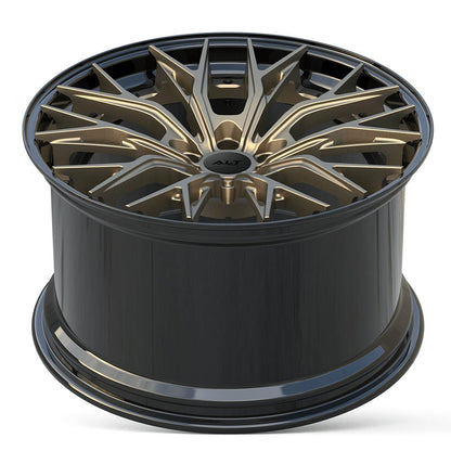 DL10 2 - Piece Forged wheels 19x8.5 / 20x11 for C8 Corvette Stingray / Z51 - Gem Motorsports