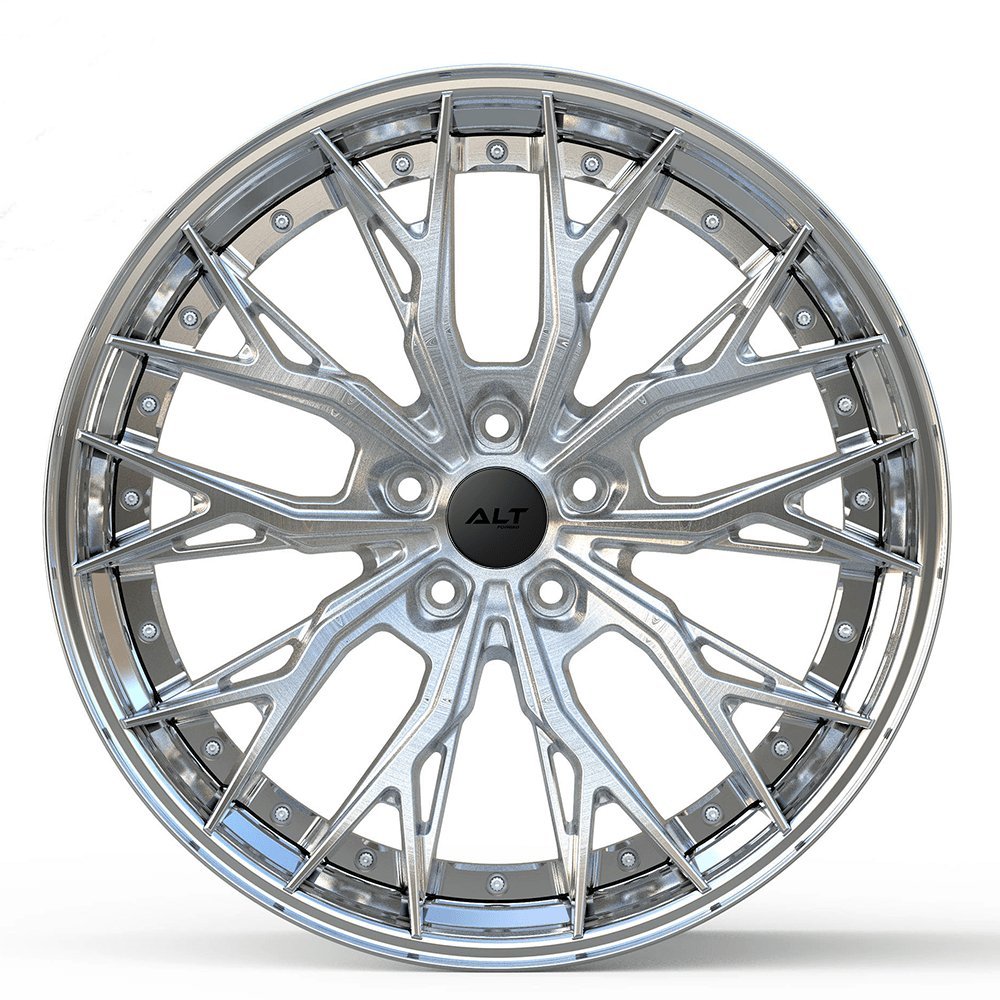 DL10 2 - Piece Forged wheels 19x8.5 / 20x11 for C8 Corvette Stingray / Z51 - Gem Motorsports