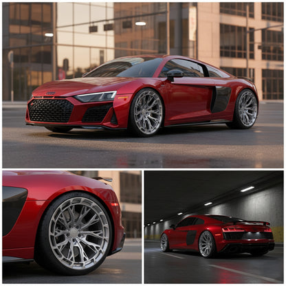 ALT RSL - 10R Forged 20x9 / 21x12 wheels for Audi R8 - Gem Motorsports