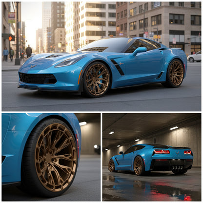 ALT RSL - 10R Forged 19x10 / 20x12 wheels for C7 Corvette Z06 / Grand Sport / ZR1 - Gem Motorsports