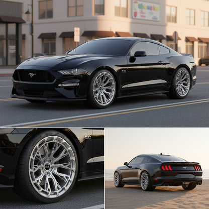 ALT RSL - 10R Forged wheels 19x10 / 19x11 for Ford Mustang GT, Dark Horse S650 S550 - Gem Motorsports