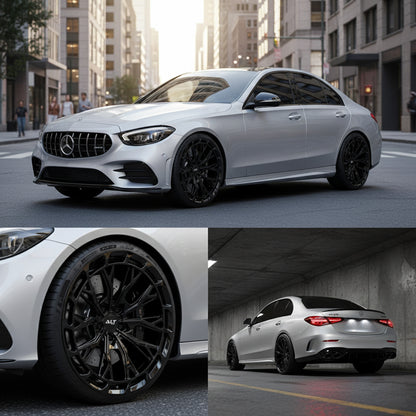 ALT RSL - 10R Forged 19x8.5 / 19x9.5 wheels for Mercedes C43 AMG - Gem Motorsports