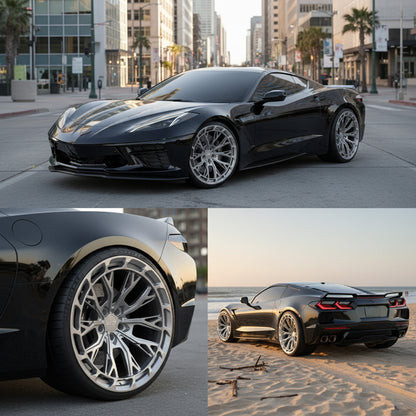 ALT RSL - 10R Forged 20x9 / 21x12 wheels for C8 Corvette Stingray / Z51 - Gem Motorsports