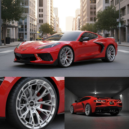 ALT RSL - 10R Forged 19x8.5 / 20x11 wheels for C8 Corvette Stingray / Z51 - Gem Motorsports