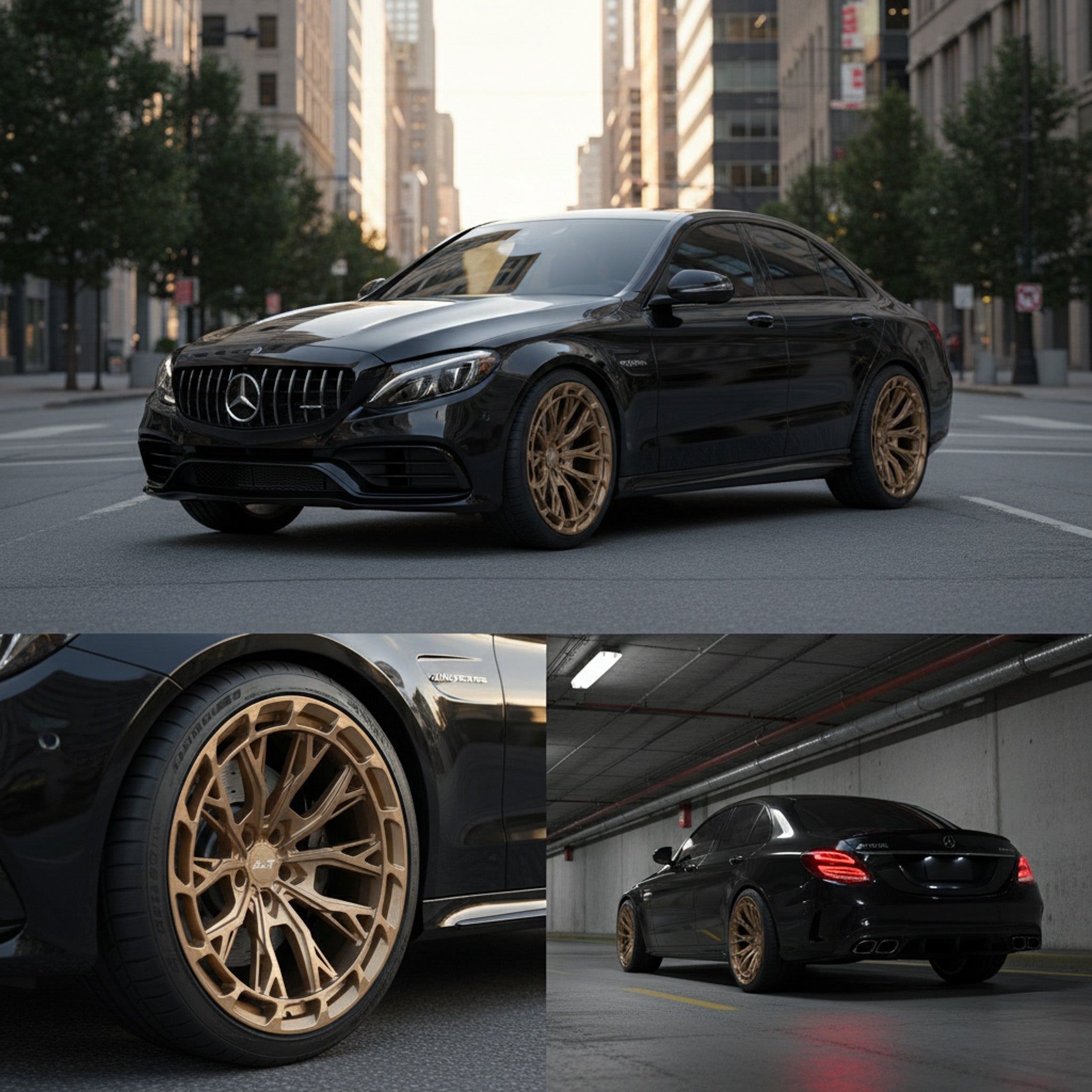 ALT RSL - 10R Forged 19x9.5 / 19x10.5 wheels for Mercedes C63 C63S AMG - Gem Motorsports