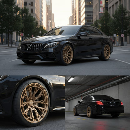 ALT RSL - 10R Forged 19x9.5 / 19x10.5 wheels for Mercedes C63 C63S AMG - Gem Motorsports