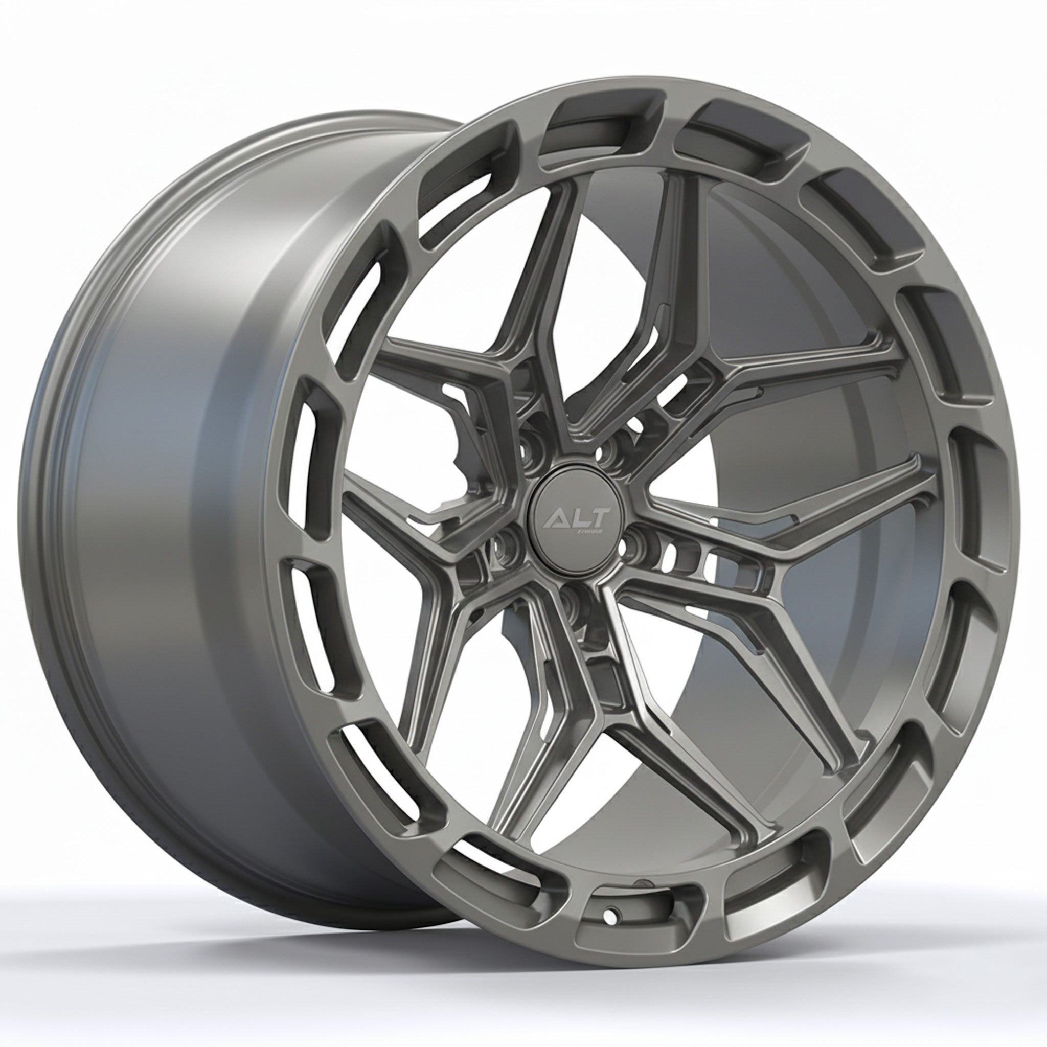 ALT RSL-18 Forged wheels 19x10 / 19x11 for Ford Mustang GT, Dark