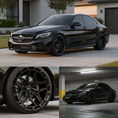 ALT RSL - 18 Forged 19x9.5 / 19x10.5 wheels for Mercedes C63 C63S AMG - Gem Motorsports