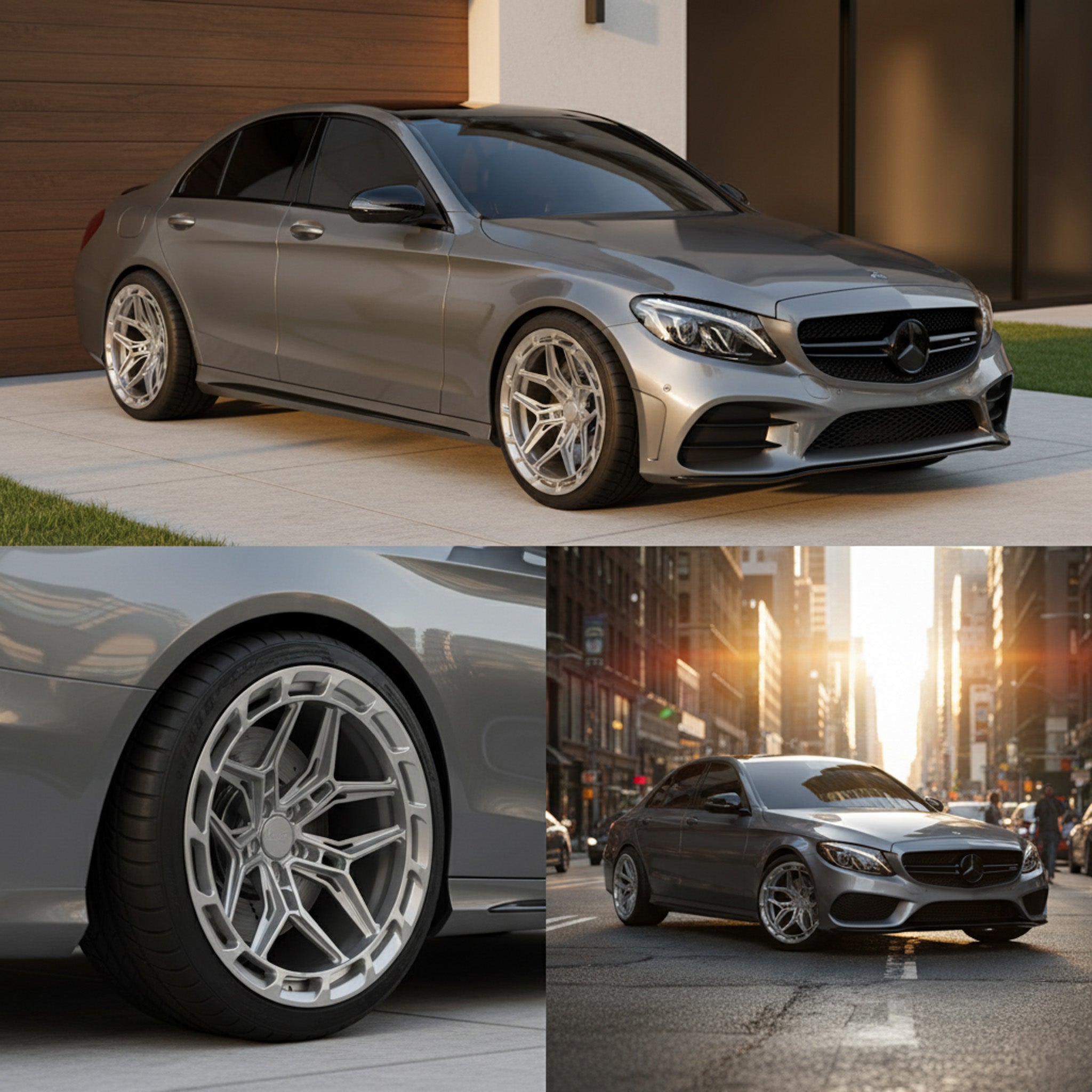 ALT RSL - 18 Forged 19x9.5 / 19x10.5 wheels for Mercedes C63 C63S AMG - Gem Motorsports