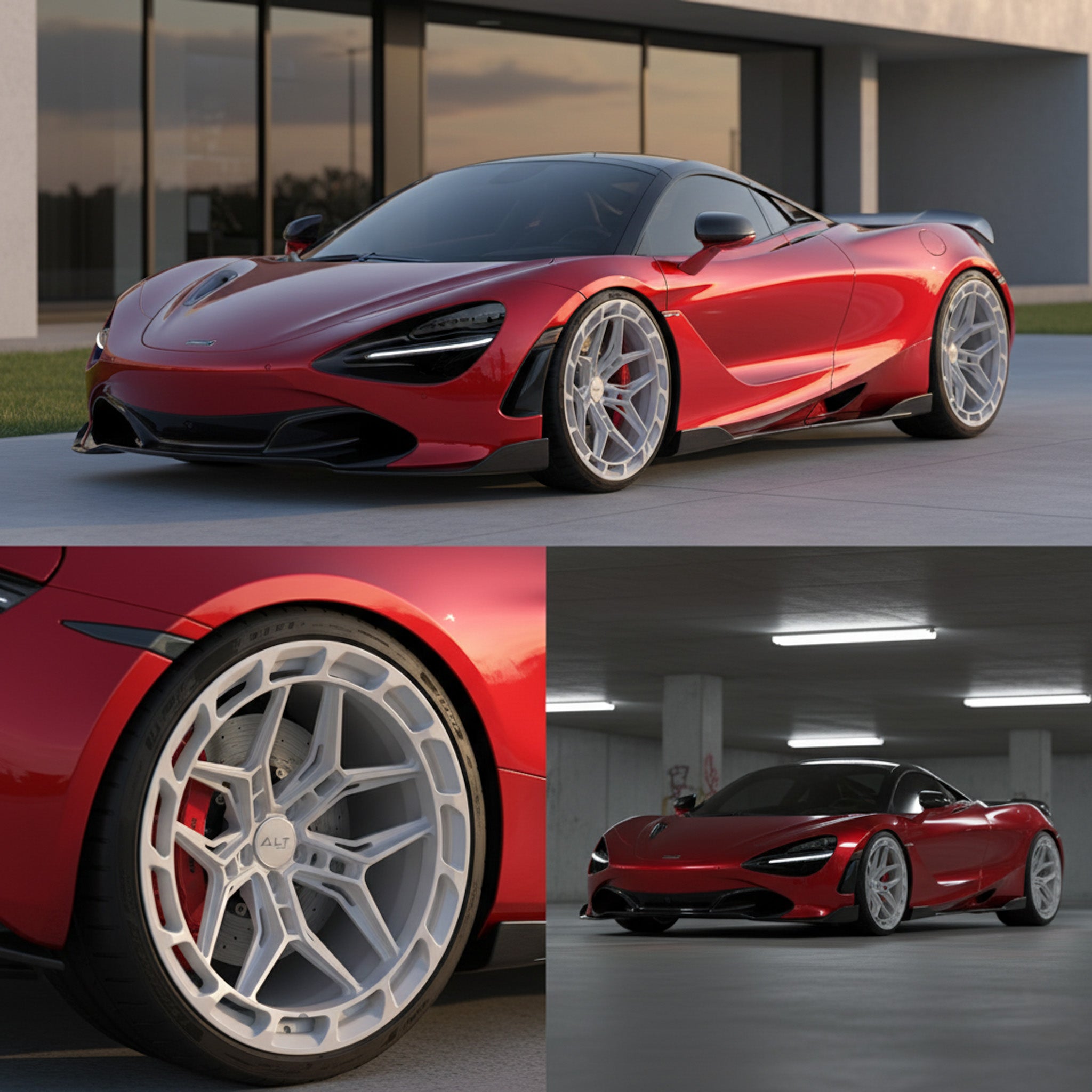 ALT RSL - 18 Forged 20x9 / 21x12 wheels for Mclaren 720S 720 570 - Gem Motorsports
