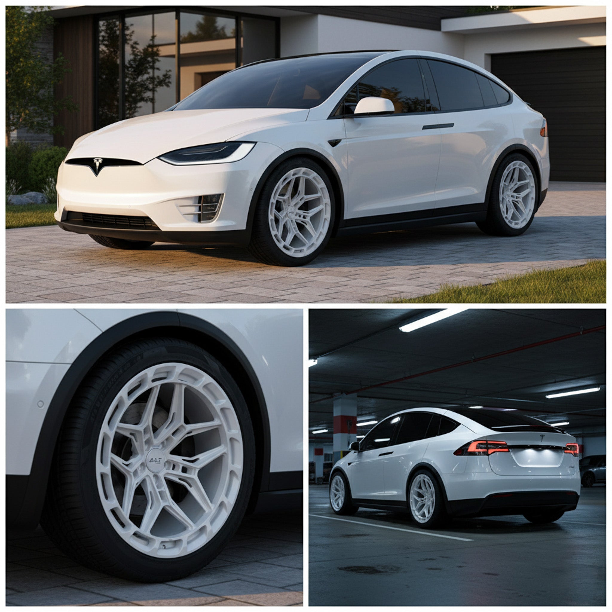 ALT RSL - 18 Forged 22x9.5 / 22x10.5 wheels for Tesla Model X - Gem Motorsports