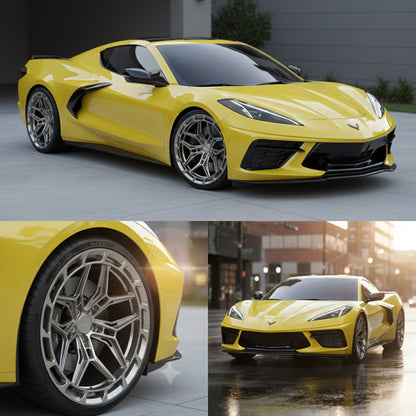 ALT RSL - 18 Forged 19x8.5 / 20x11 wheels for C8 Corvette Stingray / Z51 - Gem Motorsports