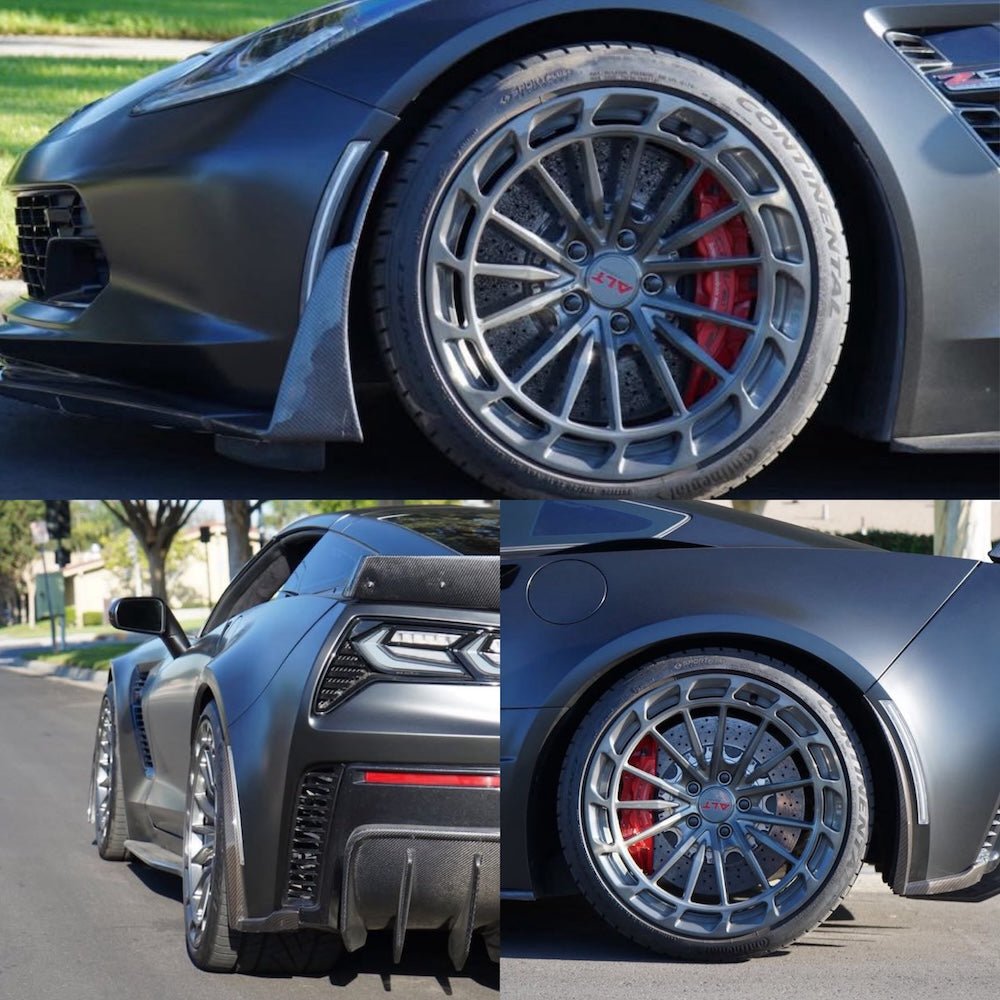 ALT RSL-8 Forged 19x10 / 20x12 wheels for C7 Corvette Z06 / Grand