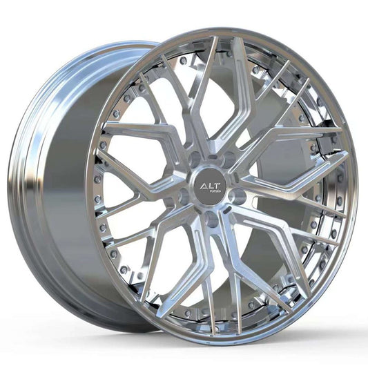 DL20 2-Piece Forged wheels 20X10 / 21X13 for C8 Corvette Z06 / E-RAY - Gem Motorsports