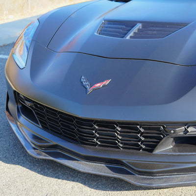 Pure Performance Front Splitter / Lip Stage 3 GT5 Carbon Fiber Z06 for C7 Z06 Grand Sport - Gem Motorsports