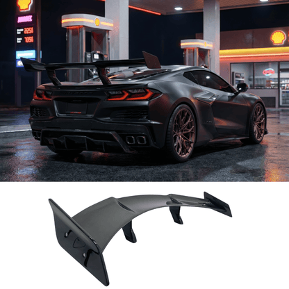 Pure Performance High Wing Carbon Fiber ZR1 ZTK CF Style for C8