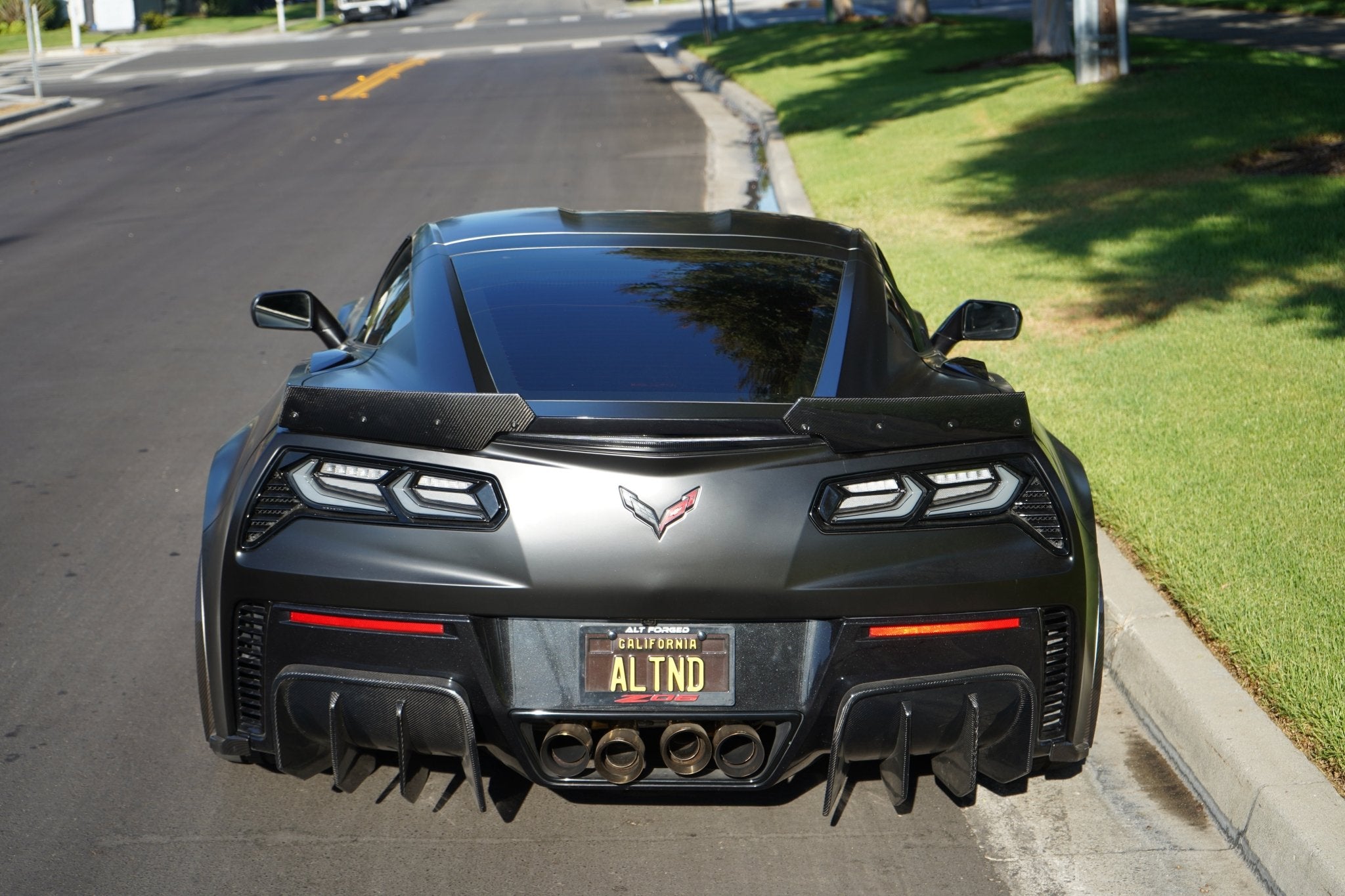 Pure Performance Winglet Carbon Fiber Z06 for C7 Z06 - Gem Motorsports