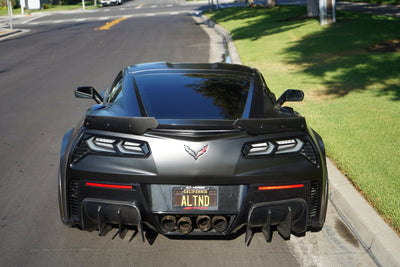 Pure Performance Winglet Carbon Fiber Z06 for C7 Z06 - Gem Motorsports