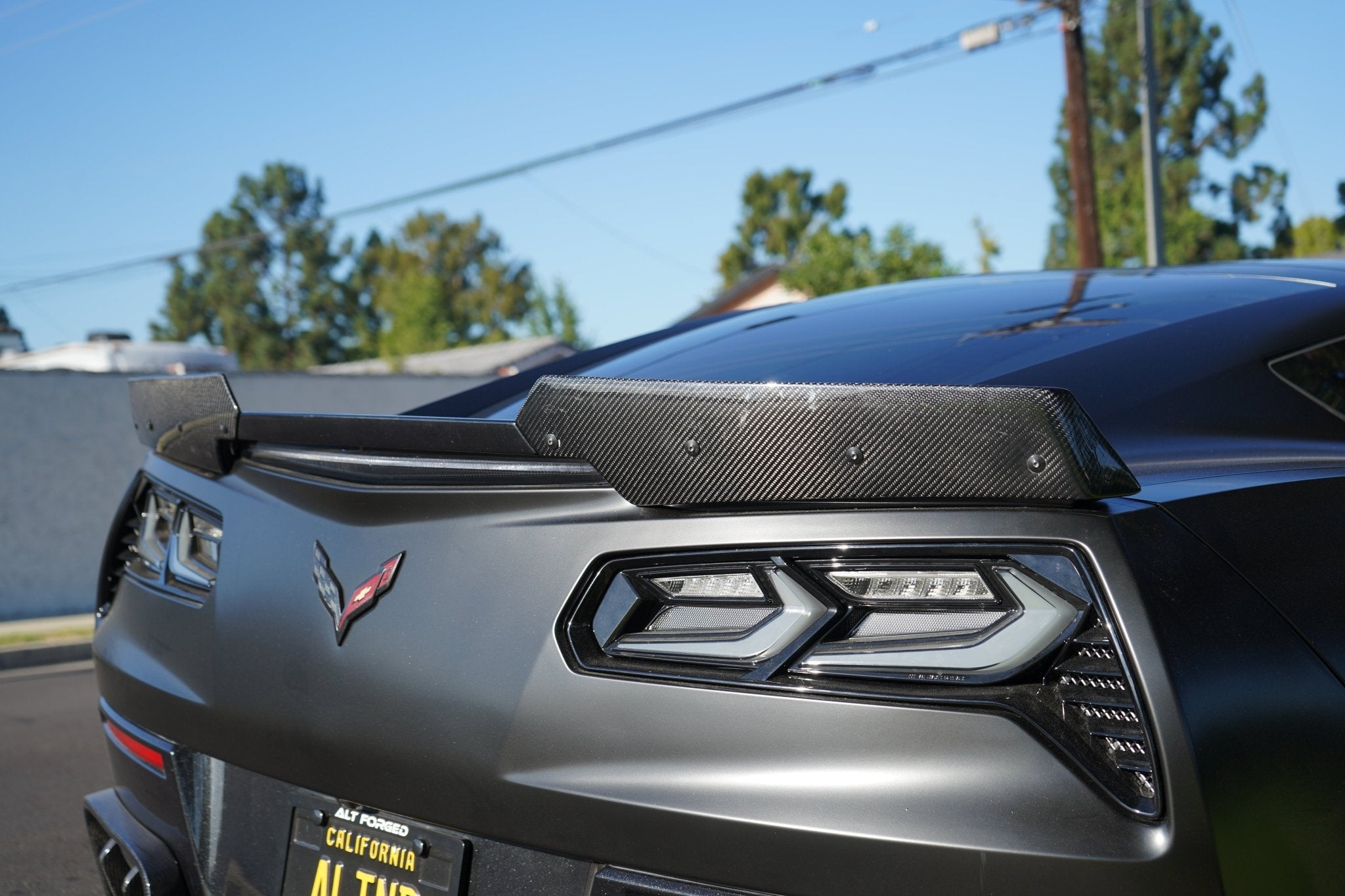 Pure Performance Winglet Carbon Fiber Z06 for C7 Z06 - Gem Motorsports