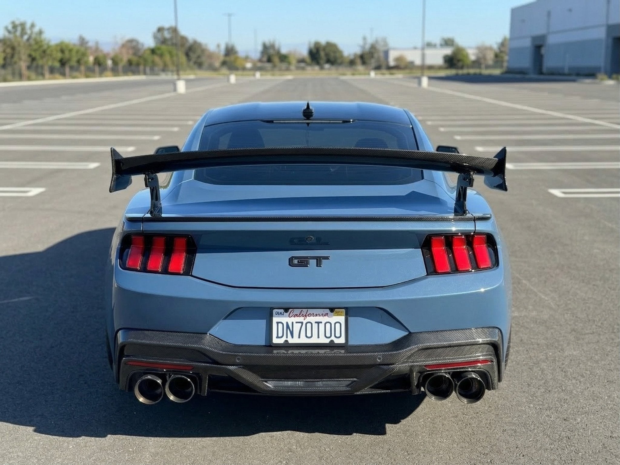 2024+ Ford Mustang S650 Dark Horse SC Style Rear Spoiler Wing | GT / Dark Horse - Gem Motorsports