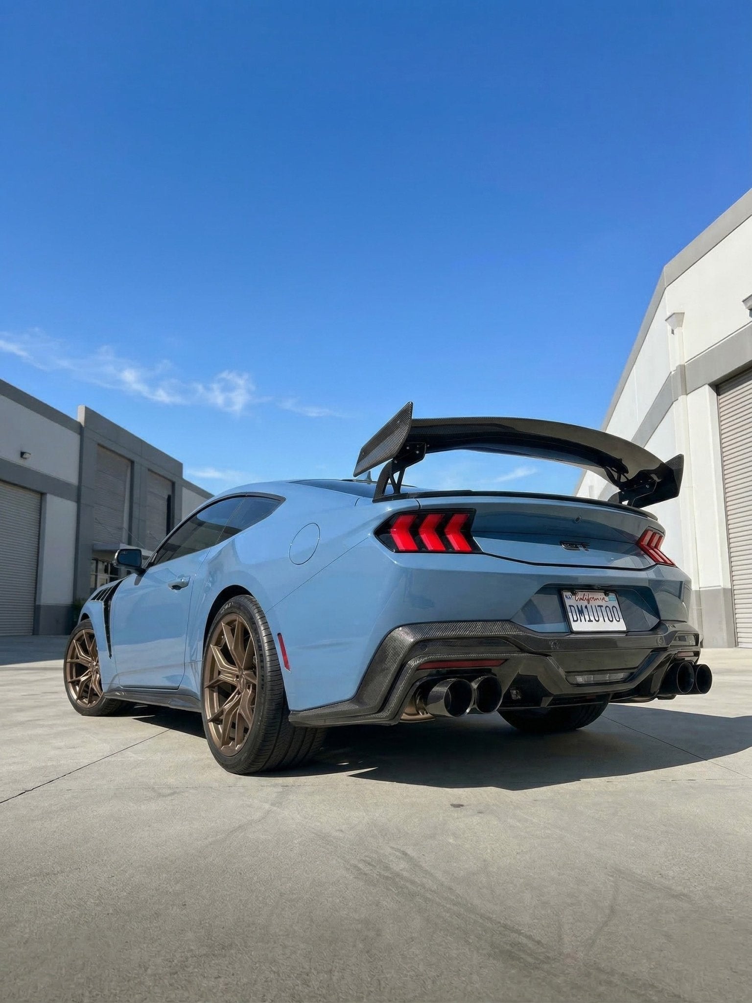 2024+ Ford Mustang S650 Dark Horse SC Style Rear Spoiler Wing | GT / Dark Horse - Gem Motorsports