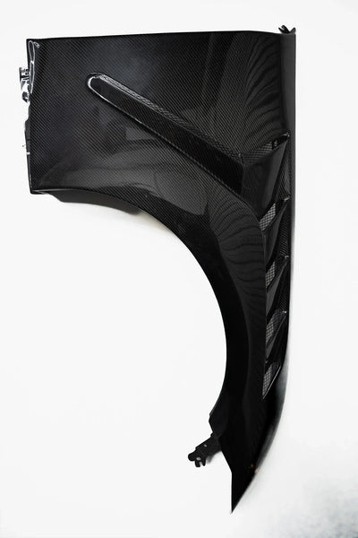 Pure Performance Carbon Fiber GTD Style Fenders for Mustang GT / Dark horse S650 - Gem Motorsports