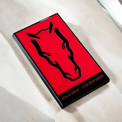 Grill Badge or Decklid Dark Horse logo Emblem S650 Mustang GT S650 - Gem Motorsports