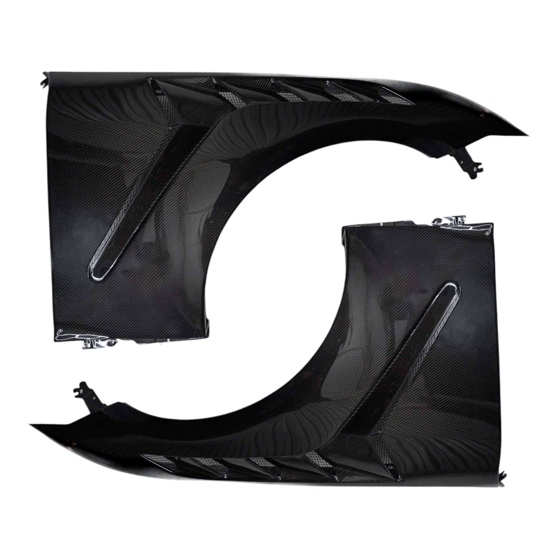 Pure Performance Carbon Fiber GTD Style Fenders for Mustang GT / Dark horse S650 - Gem Motorsports