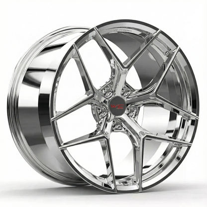 WC Forged WC5 20X10 / 21x13 wheels for C8 Corvette Z06 / ZR1 / E - ray - Gem Motorsports