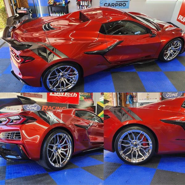 GEM G8R Forged 20X10 / 21x13 wheels for C8 Corvette Z06 / E-RAY / Gran ...