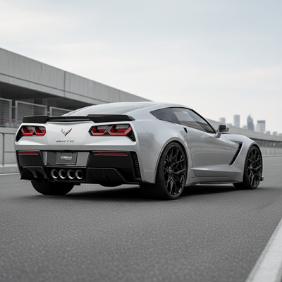 GEM GL05 Forged 19x9.5 / 20x11 wheels for C6 C7 Corvette Stingray | Base - Gem Motorsports