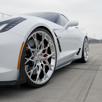GEM GL05 Forged 19x9.5 / 20x11 wheels for C6 C7 Corvette Stingray | Base - Gem Motorsports