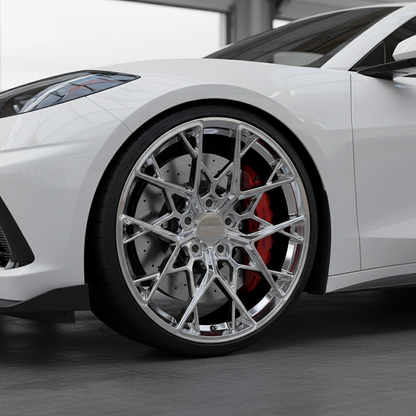 GEM GL05 Forged 20x9 / 21x12 wheels for C8 Corvette Z51