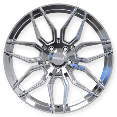 GEM G8R Forged 19x8.5 / 20x10 wheels for C7 Corvette Stingray / Base