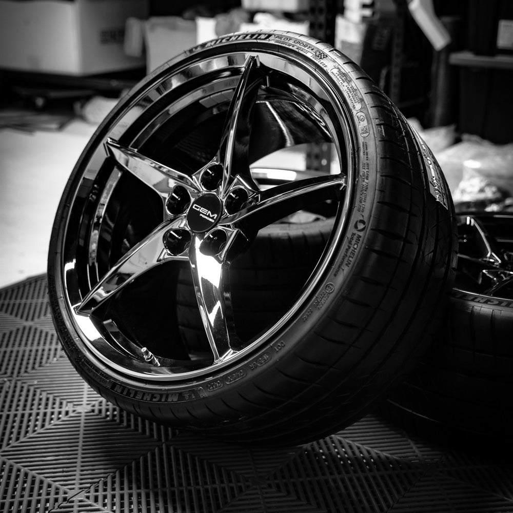 GEM G8E Forged 20X10 / 21x13 wheels for C8 Corvette ZR1 / ZR1X - Gem Motorsports