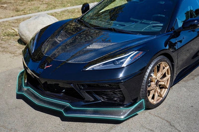 2020+ Corvette C8 Stingray Pure Performance LA Carbon FiberFront Lip / Splitter