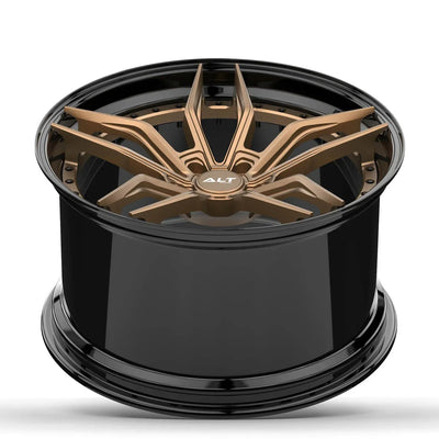 DL17 2 - Piece Forged wheels 20x9 / 21x12 for C8 Corvette Stingray / Z51 - Gem Motorsports