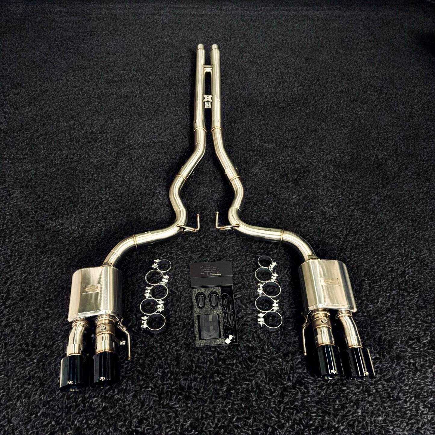 Pure Performance SP Exhaust for Mustang GT / Dark horse S650 - Gem Motorsports