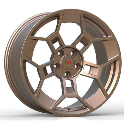 MM M17R Forged GTD Style wheels 19x10.5 / 19x11 for Ford Mustang Mach 1 - Gem Motorsports