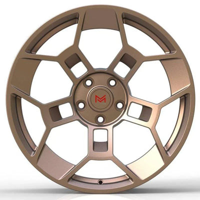 MM RF-M17 Rotary Forged GTD Style wheels 20x10 / 20x11 for Ford Mustang GT, Dark Horse - Gem Motorsports