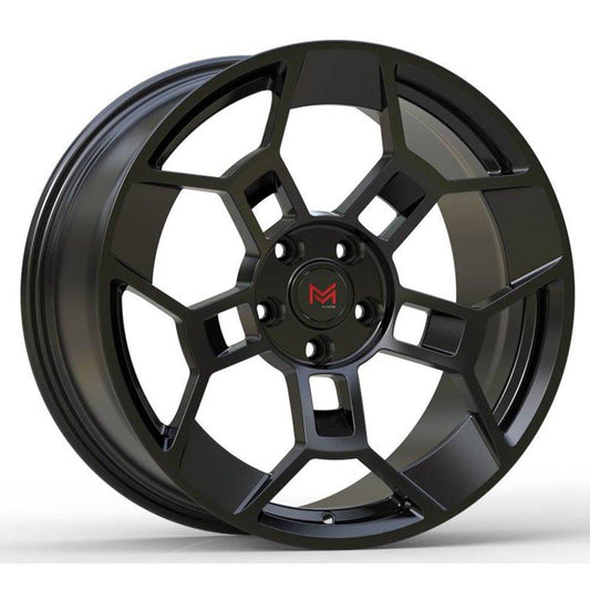 MM M17R Forged GTD Style wheels 19x10.5 / 19x11 for Ford Mustang Mach 1 - Gem Motorsports