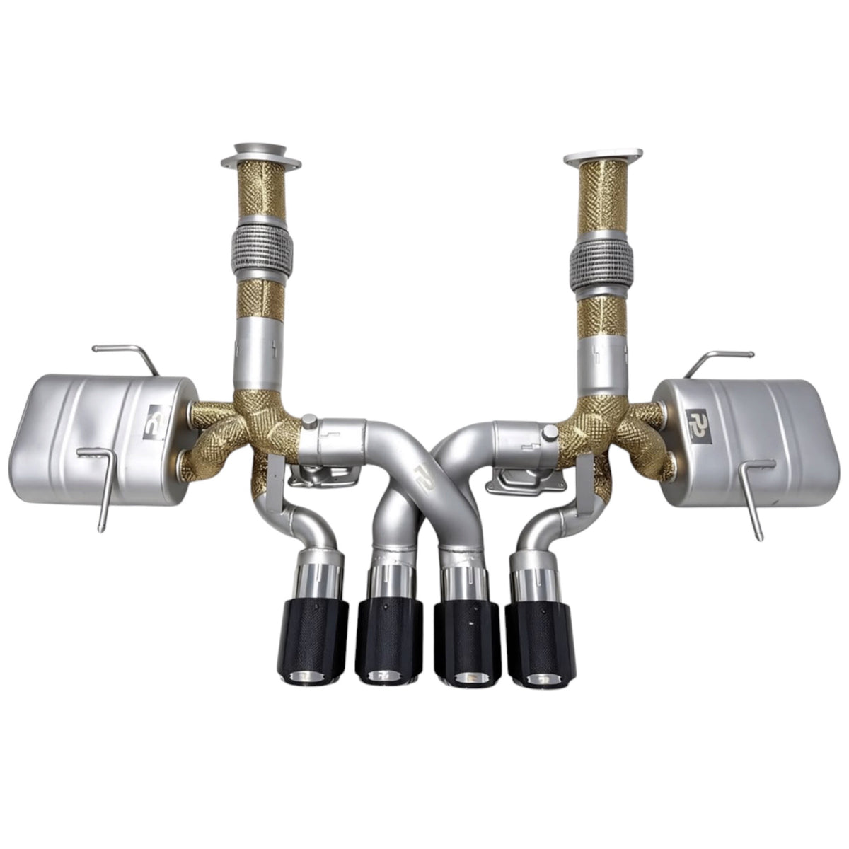 Pure Performance Zora Z-Pipe Exhaust System — C8 Corvette Z06 / Grand Sport | 304 Stainless