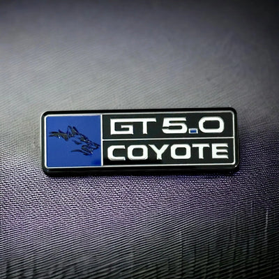 Coyote V3 logo Emblem for Dashboard S550 Mustang GT - Gem Motorsports