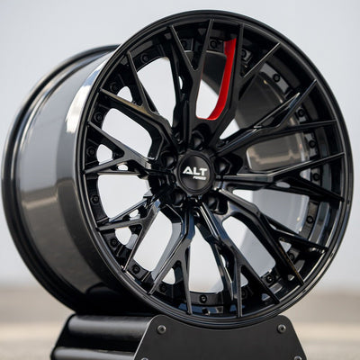 DL10 2 - Piece Forged wheels 21x9.5 / 21x10.5 for Tesla Model Y Juniper - Gem Motorsports
