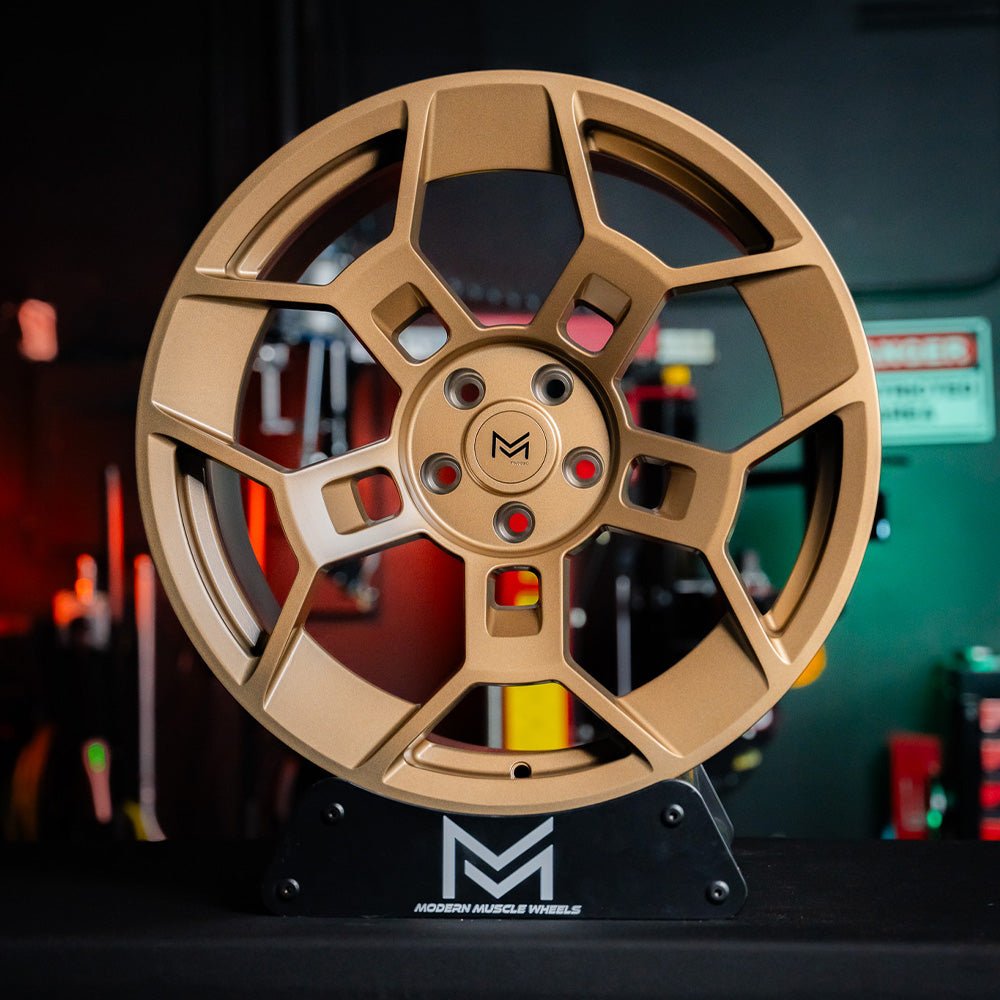 MM M17R Forged GTD Style wheels 19x10 / 19x11 for Ford Mustang GT, Dark Horse - Gem Motorsports
