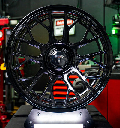 WC L20P Forged 22x9.5 / 22x10.5 wheels for Tesla Model X - Gem Motorsports