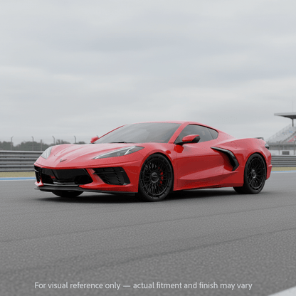 WC - LX10F Forged 20x9 / 21x12 wheels for C8 Corvette Stingray / Z51 - Gem Motorsports