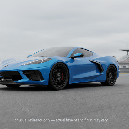 WC - LX10F Forged 20x9 / 21x12 wheels for C8 Corvette Stingray / Z51 - Gem Motorsports