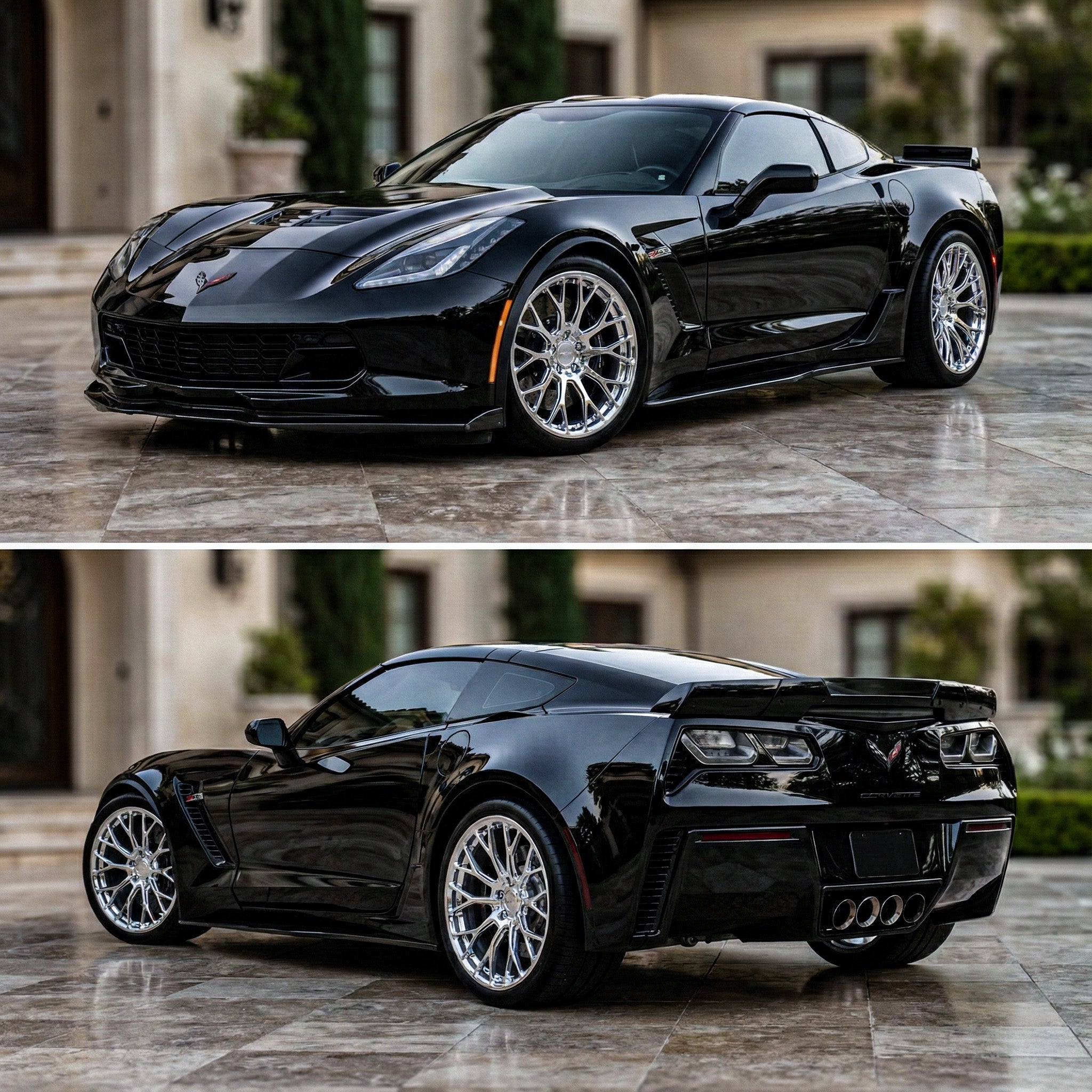 WC Forged WC - 20 19x10 / 20x12 wheels for C7 Corvette Z06 / Grand Sport / ZR1 - Gem Motorsports