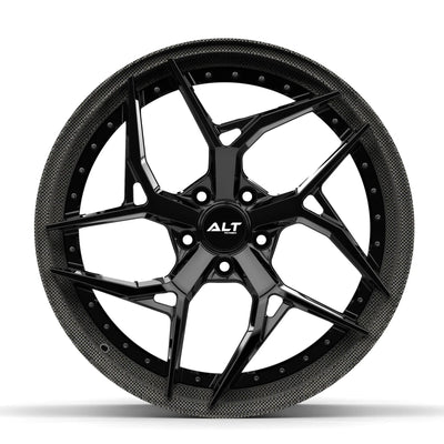 DL12 2-Piece Forged wheels 20x10 / 21x13 for C8 Corvette Z06 / E-RAY - Gem Motorsports